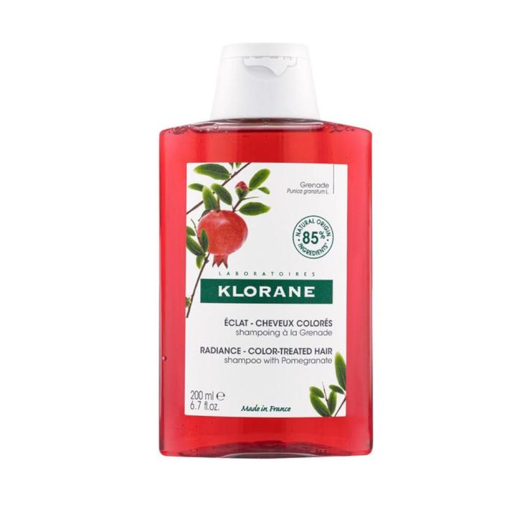 Image of Klorane Shampoo Al Melograno Luminosità e Protezione Capelli Colorati 200 ml