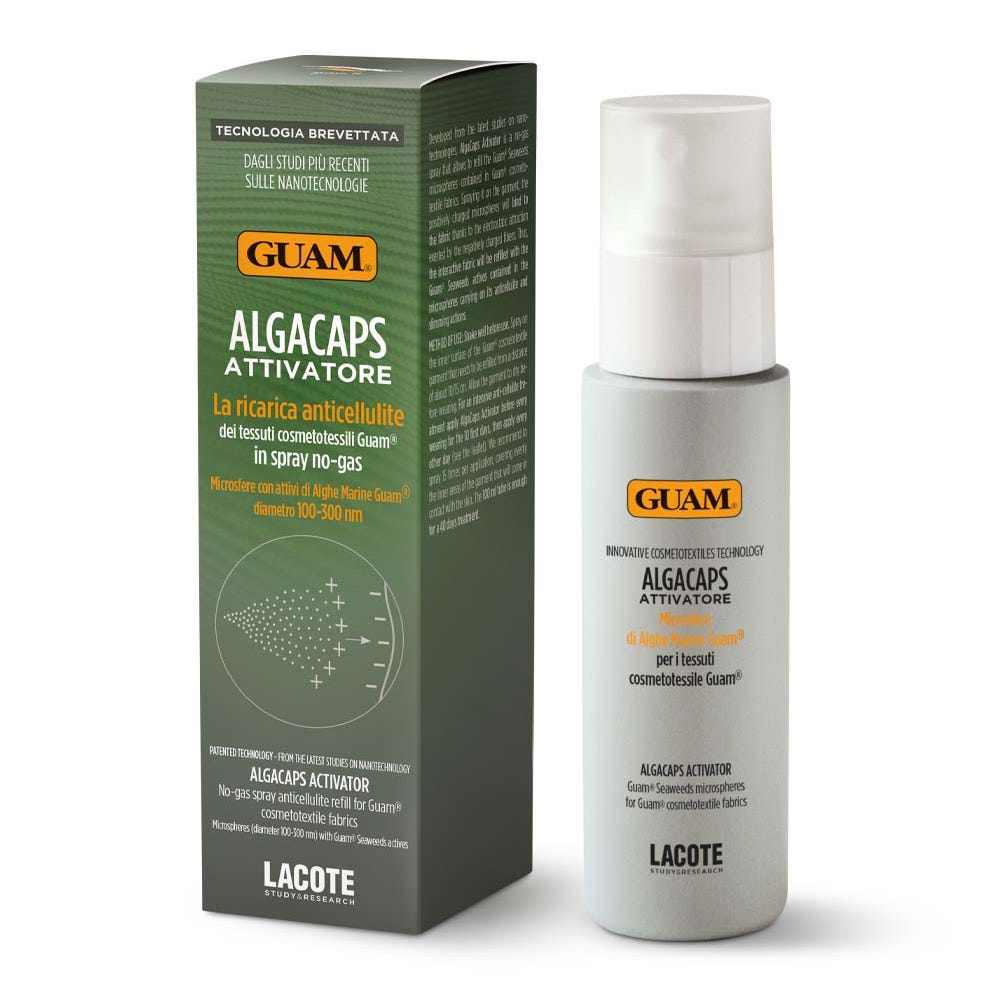Image of Guam Algacaps Attivatore Spray Microsfere Alghe Marine Anti Cellulite e Snellente 100 ml