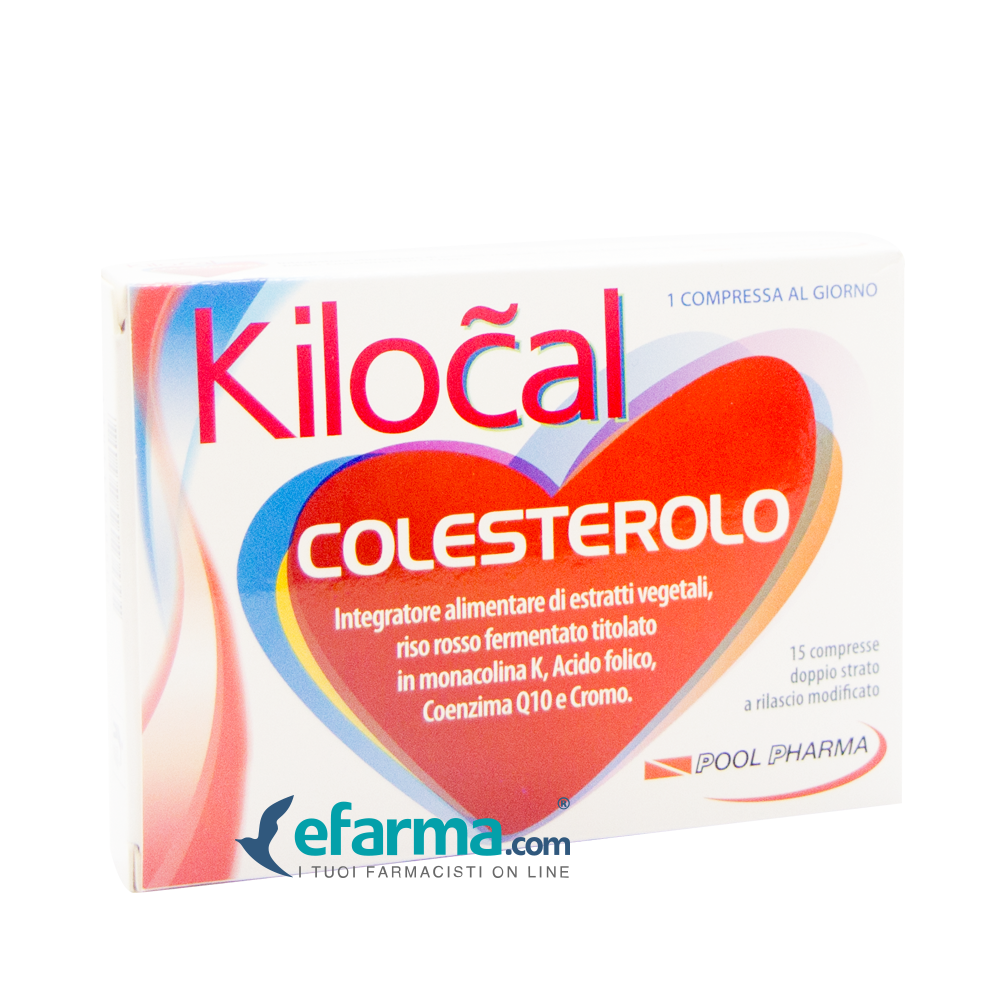 Image of Kilocal Colesterolo Integratore Controllo Dei Lipidi 15 Compresse